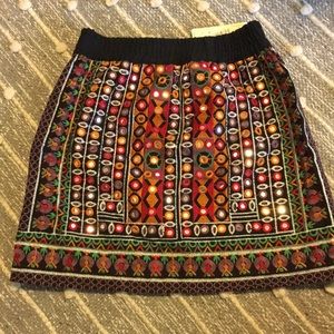 Tolani sequin skirt